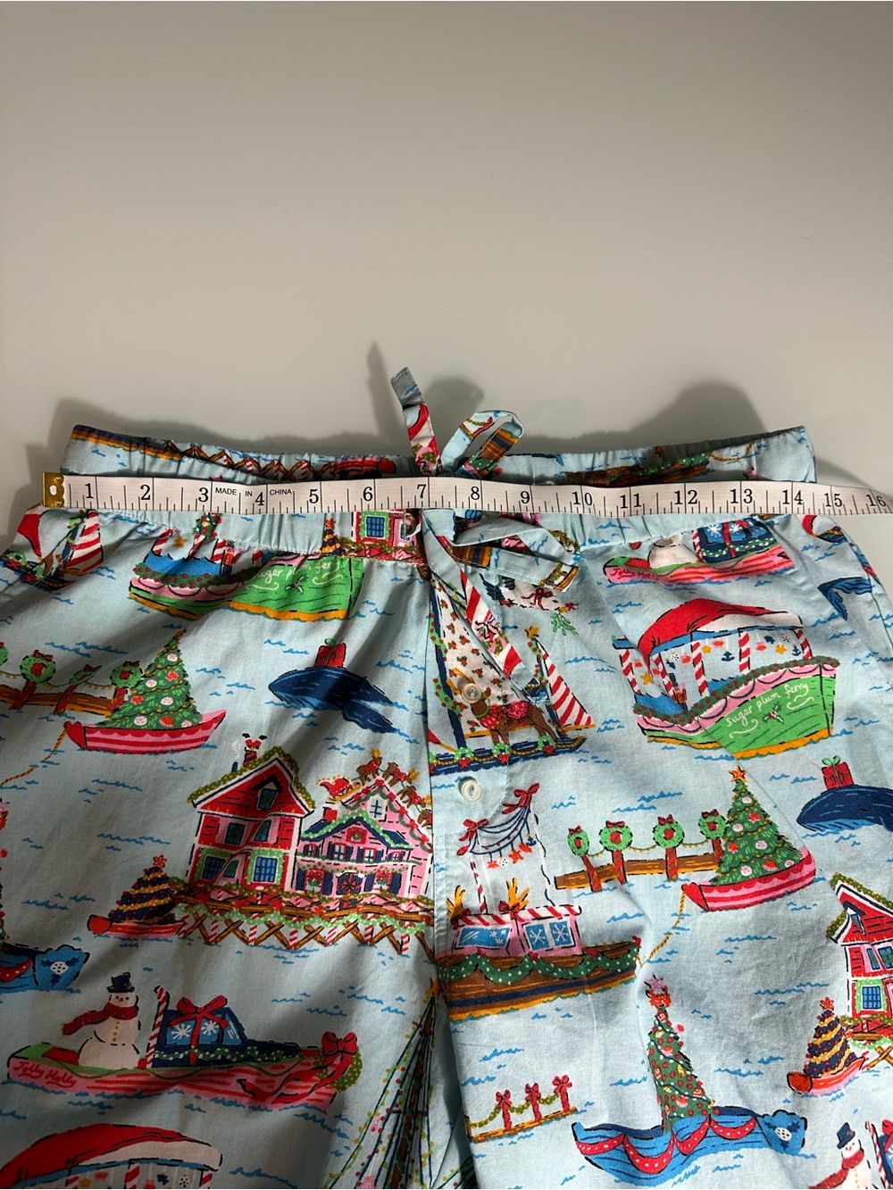 NWT Printfresh Sugar Plum Ferry Pajama Set XS Organic Cotton Christmas Holiday - Picture 13 of 14